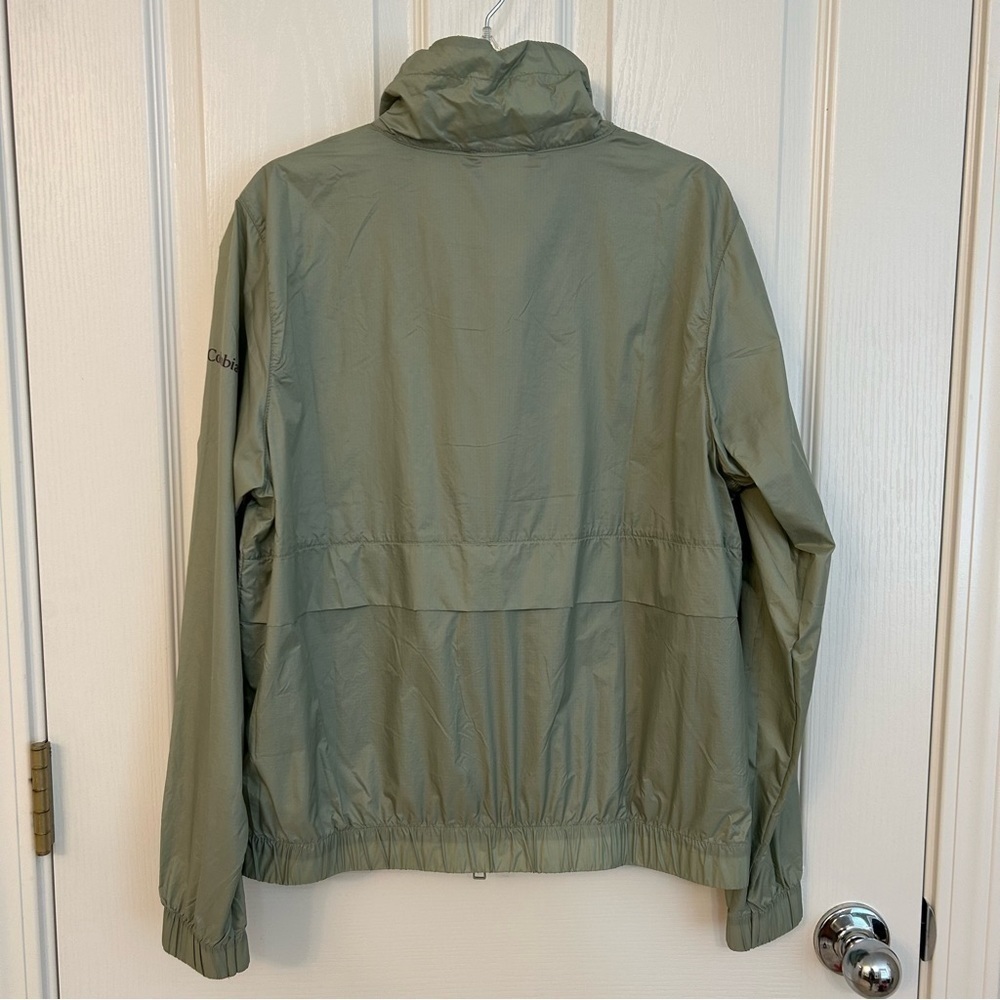 Columbia Women's Sunny City Windbreaker in Safari Green Size S - Picture 11 of 11